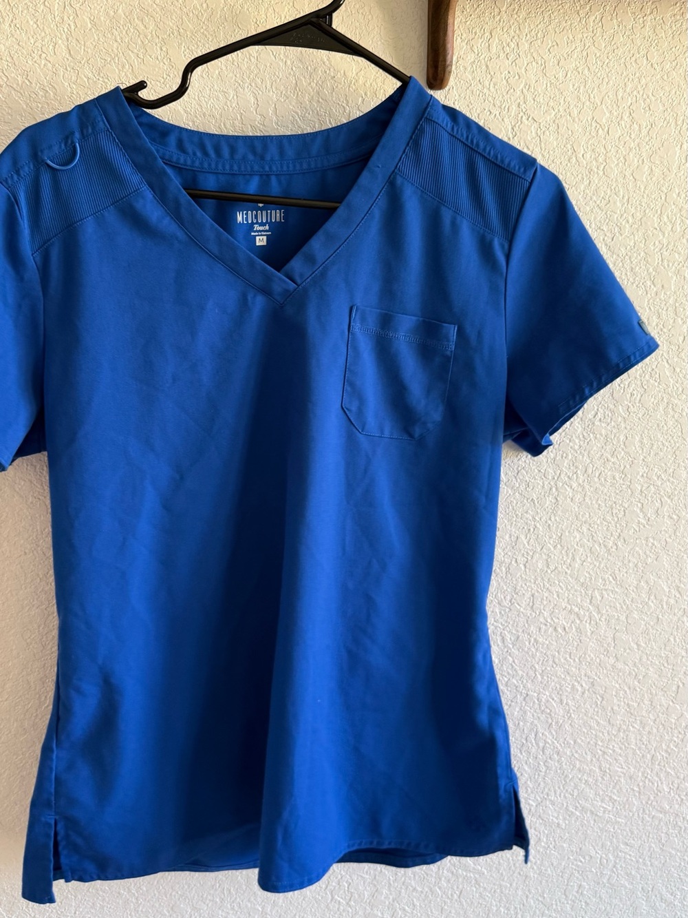 Med Couture Royal Blue Scrub Top 💙